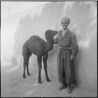 Protection de la voie ferrée Oran-Colomb Béchar par le 6e RTS. [Description en cours]