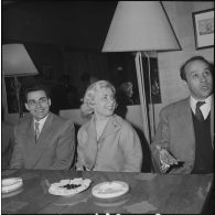 Annie Cordy à l'hôtel Aletti. [Description en cours]