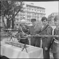 Fêtes de l'Aïd El-Seghir à la base de transit militaire d’Alger. [Description en cours]