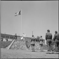 Visite du colonel Giraud au 4e RH (4e régiment de hussards. [Description en cours]