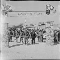 Inauguration du stade de Montcalm. [Description en cours].