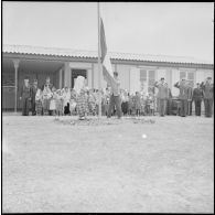 Inauguration d’une école dans le sahel algérois. [Description en cours]