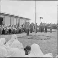 Inauguration d’une école dans le sahel algérois. [Description en cours]