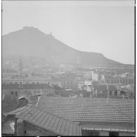 [La demi-brigade de fusiliers marins (DBFM) à Nemours]. [Description en cours]