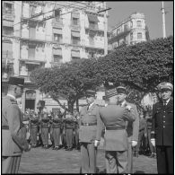 Commémoration du 8 mai 1945 à Alger. [Description en cours]