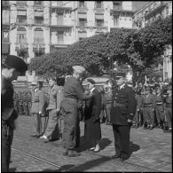 Commémoration du 8 mai 1945 à Alger. [Description en cours]