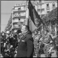 Commémoration du 8 mai 1945 à Alger. [Description en cours]