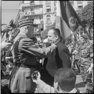 Commémoration du 8 mai 1945 à Alger. [Description en cours]
