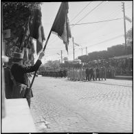Commémoration du 8 mai 1945 à Alger. [Description en cours]