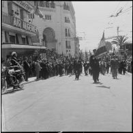 Commémoration du 8 mai 1945 à Alger. [Description en cours]