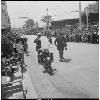 Commémoration du 8 mai 1945 à Alger. [Description en cours]