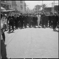 Commémoration du 8 mai 1945 à Alger. [Description en cours]