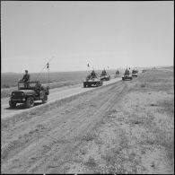 Cérémonie militaire avec le 5e RCA. [Description en cours]