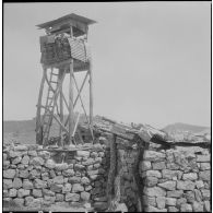 Prise d’armes à la 3eme compagnie du 15e BCA. [Description en cours]<br>