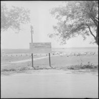 Le centre de regroupement de Boulet. [Description en cours]<br>