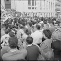 Manifestation à Alger. [Description en cours]