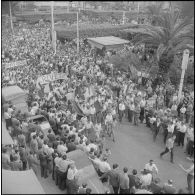 Manifestation à Alger. [Description en cours]