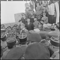 Le général de Gaulle à Souaghi.