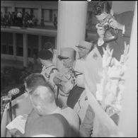 [Manifestation en faveur de l'Algérie française et discours du Comité du salut public]. [Description en cours]