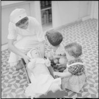 École d’infirmière à Alger. [Description en cours]