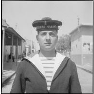 Vie quotidienne de fusiliers-marins. [Description en cours]