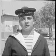 Vie quotidienne de fusiliers-marins. [Description en cours]