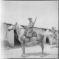 Vie quotidienne de fusiliers-marins. [Description en cours]