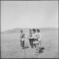 Passation de commandement au 13e RDP en Zone Est Algérois (ZEA). [Description en cours]