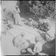 La 1re compagnie saharienne d'infanterie (CSI) de Béni-Abbès. [Description en cours]