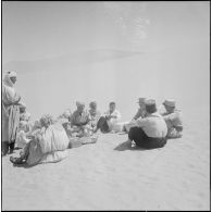 La 1re compagnie saharienne d'infanterie (CSI) de Béni-Abbès. [Description en cours]