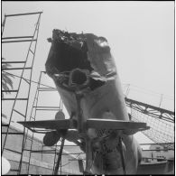 Alger. Avarie du sous-marin Laubie.