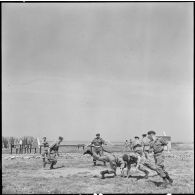 Cap Matifou. Centre Siroco. Entraînement.