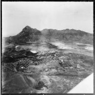 Vue aérienne des mines du djebel Ouenza.