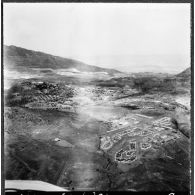 Vue aérienne des mines du djebel Ouenza.
