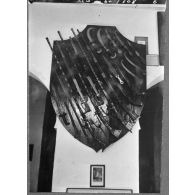 Alger. Musée colonial militaire Franchet d'Espéray. Armes de collection des tirailleurs algériens.