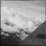 Vue aérienne du pays Thaï.