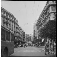 Alger. Les manifestations du 11 novembre 1960. Journée mouvementée.