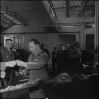 Alger. Service Auto au groupement de la gendarmerie. Fête de la Saint-Eloi. Méchoui.