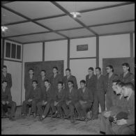 Chorale d'un centre de formation de la jeunesse algérienne (CFJA).