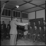 Chorale d'un centre de formation de la jeunesse algérienne (CFJA).