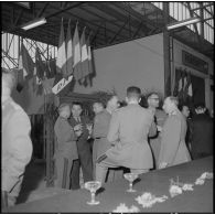 Maison Carrée. Etablissements régionaux du matériel (ERM) d'Alger. Vin d'honneur.