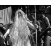 Croisière à bord du paquebot Maréchal Joffre, le passage de l'Equateur (passage de la ligne).