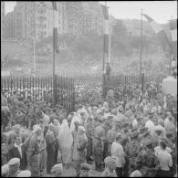 Manifestation au forum d’Alger. [Description en cours]