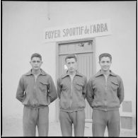 Inauguration du foyer sportif de l’Arba. [Description en cours]