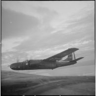 Le groupe Guyenne. Le Douglas B 26 Invader en vol.