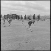 Cherchell. Formation des élèves officiers de réserve (EOR). Le football garde ses droits.