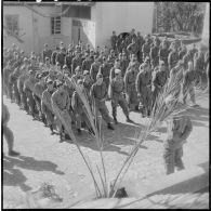 Cherchell. Formation des élèves officiers de réserve (EOR). Rapport de compagnie.