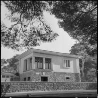 Bâtiment servant d'infirmerie dans la forêt de Sidi Ferruch.