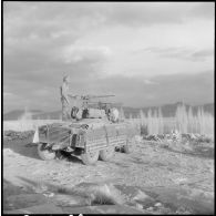 Région de Geryville. Groupement des commandos de marine en opération.