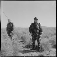 Région de Geryville. Groupement des commandos de marine en opération.